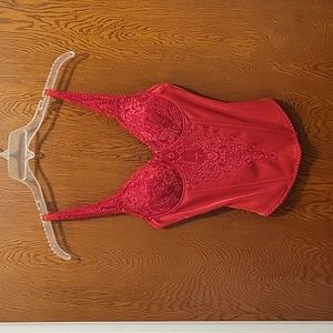 Red Corset Bra - Small